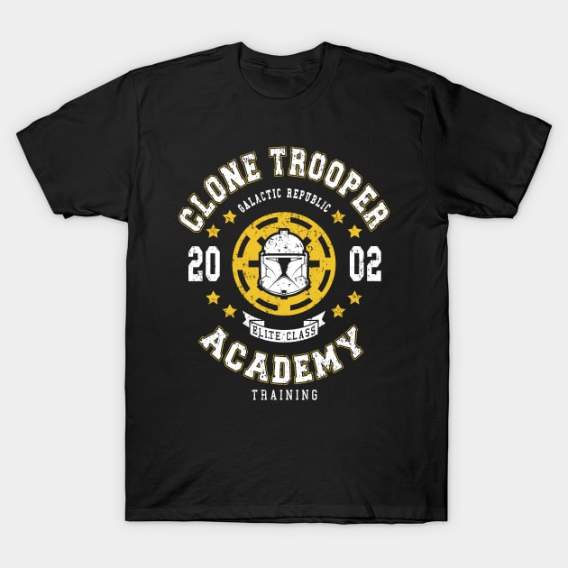 Clone Trooper Academy 02 T-Shirt by Olipop